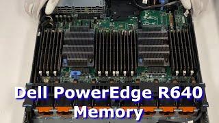 Dell PowerEdge R640 Server Memory Overview & Upgrade | How to Install Memory | Supported DIMMs