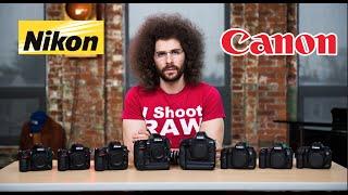 Nikon VS Canon Which To Buy: The ULTIMATE Battle