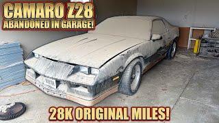 First Wash in 12 Years: ABANDONED Camaro Z28 with 28K Original Miles! | Satisfying Restoration