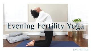 Nighttime Fertility Yoga | Gentle Pre-bed Yoga for Conceiving and Fertility