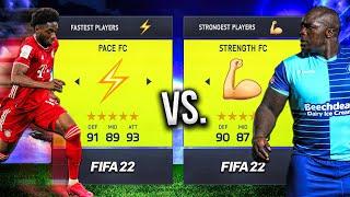 PACE vs. STRENGTH... in FIFA 22! 