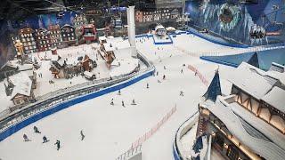 World's largest indoor ski resort opens in Shanghai