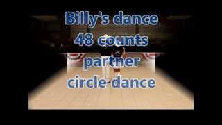 Billy's dance partner circle dance