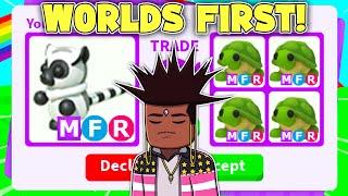 Trading WORLDS FIRST MEGA LEMUR (Robux adopt me update)