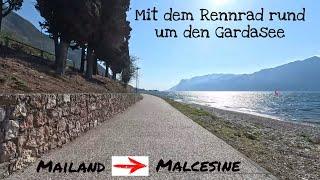 Rennradtour in Italien: von Mailand rund um den Gardasee // Teil 1