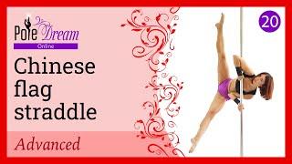 20. Chinese flag straddle - Pole Move - Advanced level