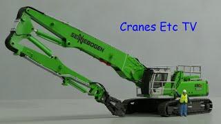 Conrad Sennebogen 830E Demolition Excavator by Cranes Etc TV