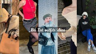 Phối đồ đi du lịch Đà Lạt| gợi ý outfits thu đông đơn giản dễ mặc | maihuongmakeup