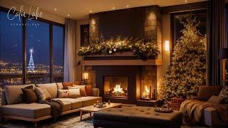 Enchanting Christmas Living Room Ambience with Calm Instrumental Background Music 