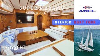 AMEL Super Maramu - Interior Boat Tour