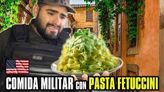 Probando Comida Militar: Fetuccini Italiano (SALE MAL) 