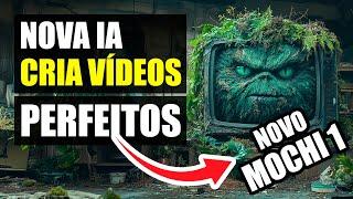 Nova IA de Vídeo Grátis (ILIMITADO) - Genmo MOCHI 1 Cria Vídeos REAIS em MINUTOS