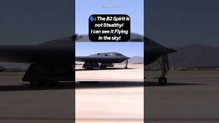 The B-2 Spirit Is Not Stealthy!... #planegeek #aviation #avgeek