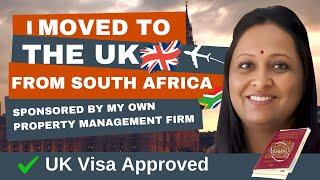 She opened a property management firm & sponsored herself in the UK via Self-Sponsorship Visa Route