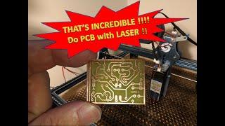 INCREDIBLE: Make PCB with LASER!!!!