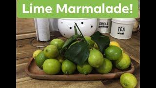 Easy Lime Marmalade!!