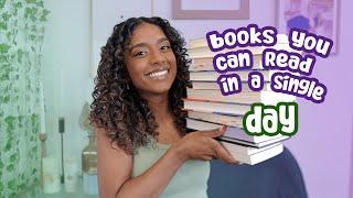 captivating books you can read in a single day  | book recommendations