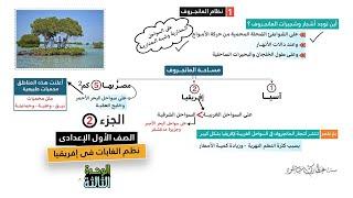 النظم البيئية المائية فى إفريقيا اولى اعدادى | الجزء الثانى