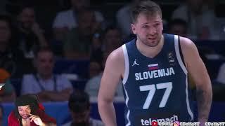 Giannis Sends Luka Home!! Greece vs Slovenia  (Reaction)