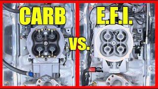 Carburetor vs. E.F.I. on Small Block Chevy on the Dyno!