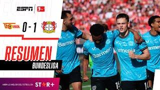 ¡LOS 11 DE LA COMPAÑÍA ESTÁN CADA VEZ MÁS CERCA DE CORONARSE! | U. Berlín 0-1 Leverkusen | RESUMEN