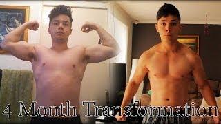 4 Month Body Transformation (Weight Loss)