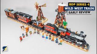 Bricklink Designer Program Series 4 - Wild West Train early review