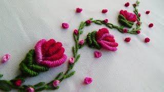 Hand Embroidery: Brazilian Embroidery Flowers