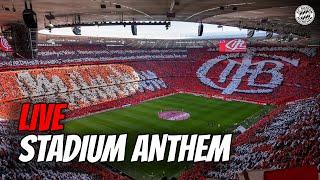 Gänsehautmoment – Die neue FC Bayern Stadion-Hymne LIVE in der Allianz Arena ️