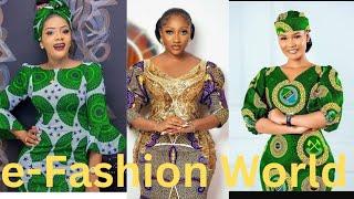 Most Stylishly Trendy African Fashion | Ankara Styles For The Ladies | lovely Ankara Skirt And Blou