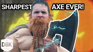 Sharpest Axe You've Ever Seen! | Hand-Forged!