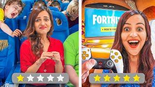 Cheapest vs Most Expensive Flight Seat ️ (They made us CRY) 