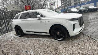 Hongqi E-HS9 120kWh . Хончи купить в Бишкеке. Китайский rolls Royce . Купить авто в Кыргызстане