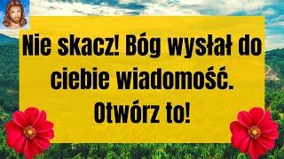 ️Przesłanie od Boga - On Ci dzisiaj mówi  Stanie się coś bardzo ważnego...