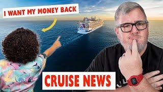 CRUISE NEWS - Cruise Wants Money After Missing Ship, CRUISE SHIP BAILOUT, Trashing Cruise Ducks