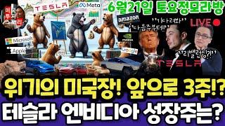 미국주식/스태그플레이션? 중동전쟁! 운명의 3주! 최고 전략은? (편집본)/테슬라 엔비디아 구글 애플 아마존 메타 마이크로소프트 팔란티어 아이온큐 CRWV LLY $tsla #te