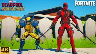 DEADPOOL AND WOLVERINE DUOS MATCH - Fortnite Chapter 5 Season 3 (4K 60FPS)