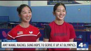 Two UCLA roommates going for ping pong gold at Paris Olympics