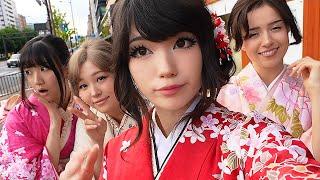 japan vlog!! ft. pokimane, cdawg, emirichu & more