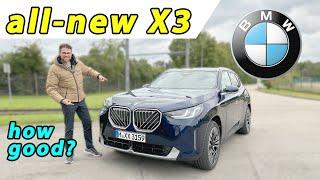 all-new 2025 BMW X3 (G45) driving REVIEW! 20i / 30i 4-cyl vs X3 M50 6-cyl