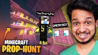 Funniest Prop Hunt In End City ft.@YesSmartyPie @DREAMBOYYT (Minecraft Hide & Seek)