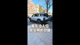 离车泊入位 很实用的功能