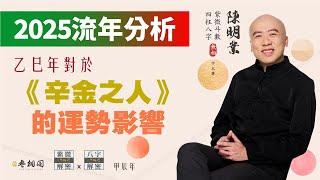 流年分析 | 2025乙巳年對辛金之人的運勢影響 | 以四柱八字來看《紫微解密》(字幕版)