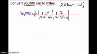 Unit Conversions #1