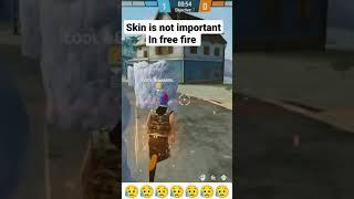  skin is not important for a best gameplay #viral #shorts #gyangaming #freefireshorts #freefire