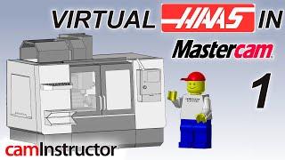 Building a Virtual Haas VF3 with 4th Axis in Mastercam for Machine Simulation - Part 1