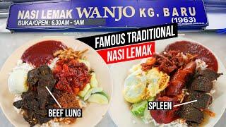 NASI LEMAK WANJO | Kampung Baru, Kuala Lumpur | Traditional Flavours