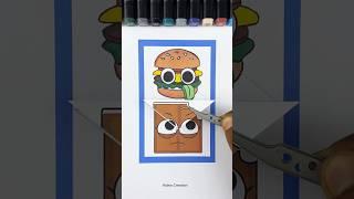 Sprunki Mr. Burger X Claire Phase 4 Amazing Paper Craft #sprunkiphase4 #papercraft