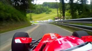 Onboard with David Hauser (Dallara GP2) - Course de côte de St. Ursanne - Les Rangiers 2013