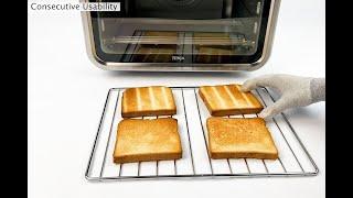 Ninja Foodi XL Pro Air Fryer Toaster Oven In-depth Review: Toast Test